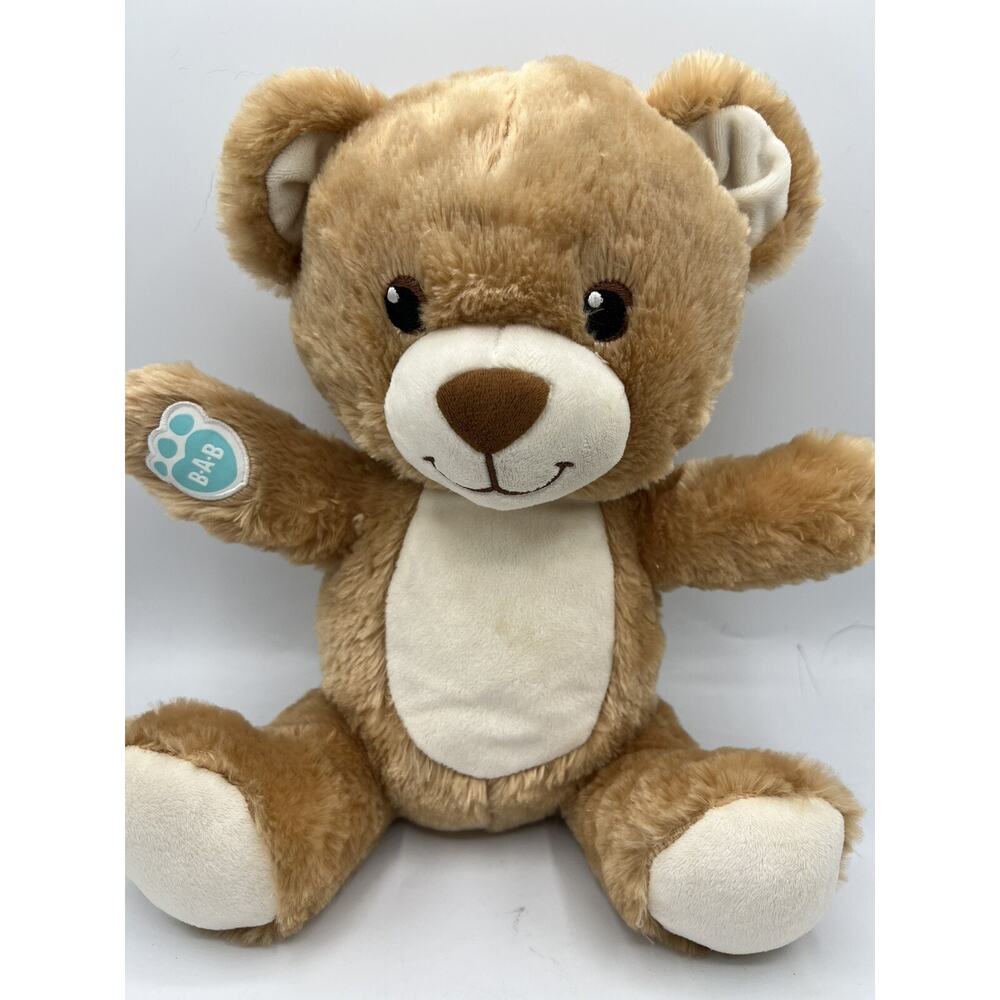 Build A Bear Workshop Tan Teddy Bear Plush 2019 Soft Stuffed Animal